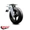 Service Caster 8 Inch Rubber on Steel Caster with Roller Bearing and Total Lock Brake SCC SCC-TTL30S820-RSR - alternate 4